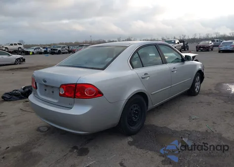 2008 Kia Optima Lx from USA, damaged, VIN KNAGE123185250971
